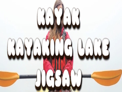 游戏Kayak Kayaking Lake Jigsaw