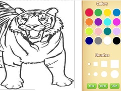 游戏Tiger Coloring Book