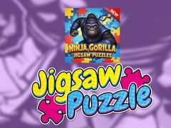 游戏Ninja Gorilla Jigsaw Puzzles