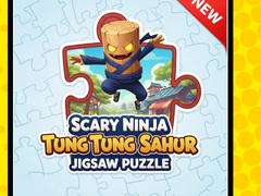游戏Scary Ninja Tung Tung Sahur Jigsaw Puzzle