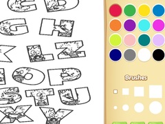 游戏Alphabet Animal Coloring Book for Kids