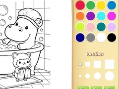 游戏Cozy Friends Coloring Book for Kids
