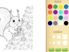 游戏Christmas Animal Coloring Book for Kids