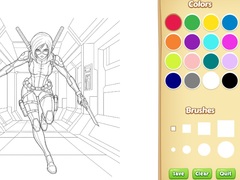 游戏Wicked Coloring Book for Kids