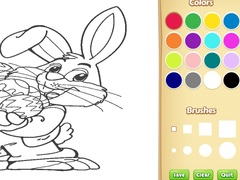 游戏Easter Bunny Coloring Book for Kids