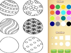 游戏Easter Eggs Coloring Book for Kids