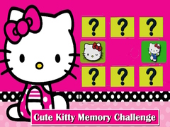 游戏Cute Kitty Memory Challenge