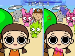 游戏Sprunki and Squid Game Difference