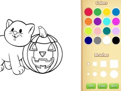 游戏Halloween Coloring Book