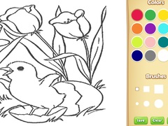 游戏Flowers Coloring Book For Kids