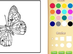 游戏Butterflies Coloring Book for Kids