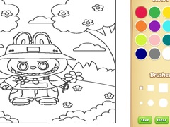游戏Labubu Coloring Book For Kids