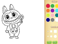 游戏Labubu Doll Coloring Book for Kids