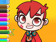 游戏Coloring Book: Avatar World Schoolboy