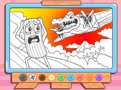 游戏Coloring Book: Bombardino Crocodilo