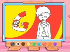游戏Coloring Book: Alphabet Lore G