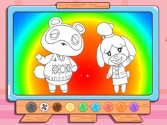 游戏Coloring Book: Animal Crossing