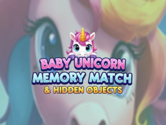 游戏Baby Unicorn Memory Match & Hidden Objects