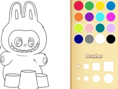 游戏Easy Labubu Coloring Book