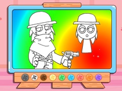 游戏Coloring Book: Sprunki Tunner
