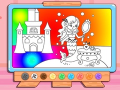 游戏Coloring Book: Mermaid Makeup