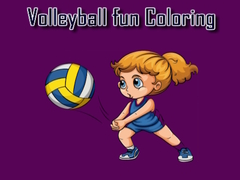 游戏Volleyball Fun Coloring