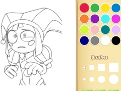 游戏Pomni Coloring Book For Kids
