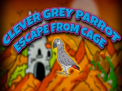 游戏Clever Grey Parrot Escape from Cage