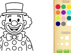 游戏Clown Coloring Book