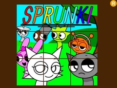 游戏Sprunki Sliding Puzzle