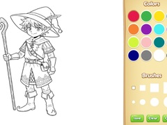 游戏Elf Coloring Book
