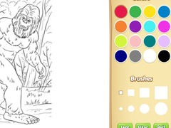 游戏Bigfoot Coloring Book