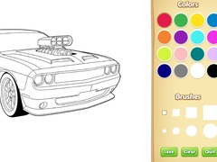 游戏Car Coloring Book