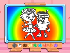 游戏Coloring Book: Cappuccina Assassino Love Story
