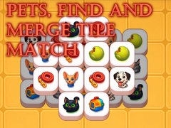 游戏Pets, Find and Merge Tile Match