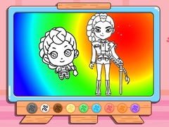 游戏Coloring Book: Kpop Rumi