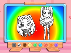 游戏Coloring Book: Mira Kpop Demon Hunters