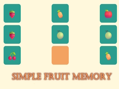 游戏Simple Fruit Memory