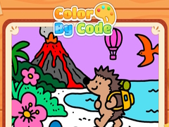 游戏Color By Code Volcano Hedgehog