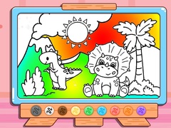 游戏Coloring Book: Jurassic Dinosaurs