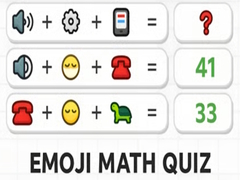 游戏Emoji Math Quiz