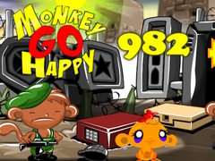 游戏Monkey Go Happy Stage 982