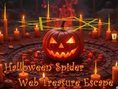 游戏Halloween Spider Web Treasure Escape