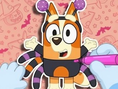 游戏Coloring Book: Halloween Spooky Bingo & Bluey