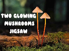 游戏Two Glowing Mushrooms Jigsaw