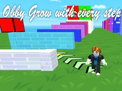 游戏Obby Grow with every step