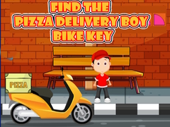 游戏Find the Pizza Delivery Boy Bike Key