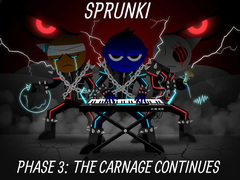 游戏Sprunki Phase 3: The Carnage Continues