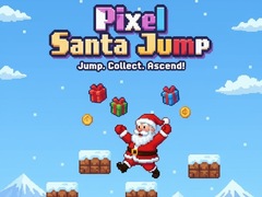 游戏Pixel Santa Jump