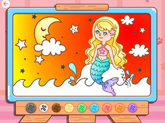 游戏Coloring Book: Moonlight Mermaid